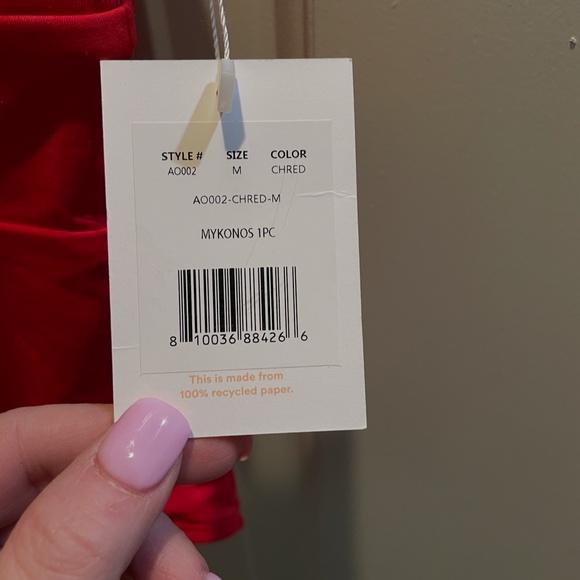 Mykonos One Piece Bathing Suit - Picture 4 of 6